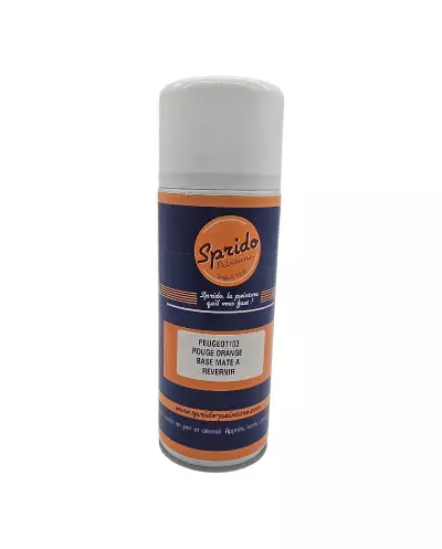 Aerossol Orange Base-Mate para renovar o Peugeot 103