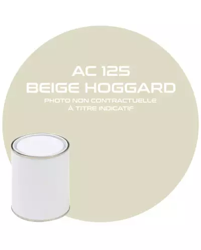 Pot Peinture Beige Hoggard AC 125 1L pour CITROEN MEHARI