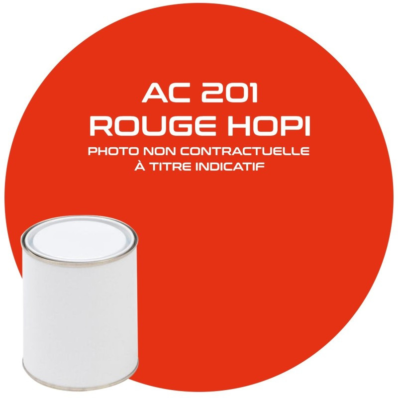 Pot Peinture Rouge Hopi 1L pour CITROEN MEHARI