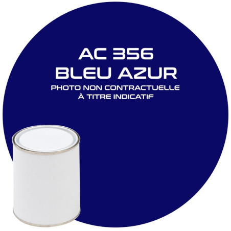 Azuurblauw verfpot AC 356 1L voor Citroen MEHARI