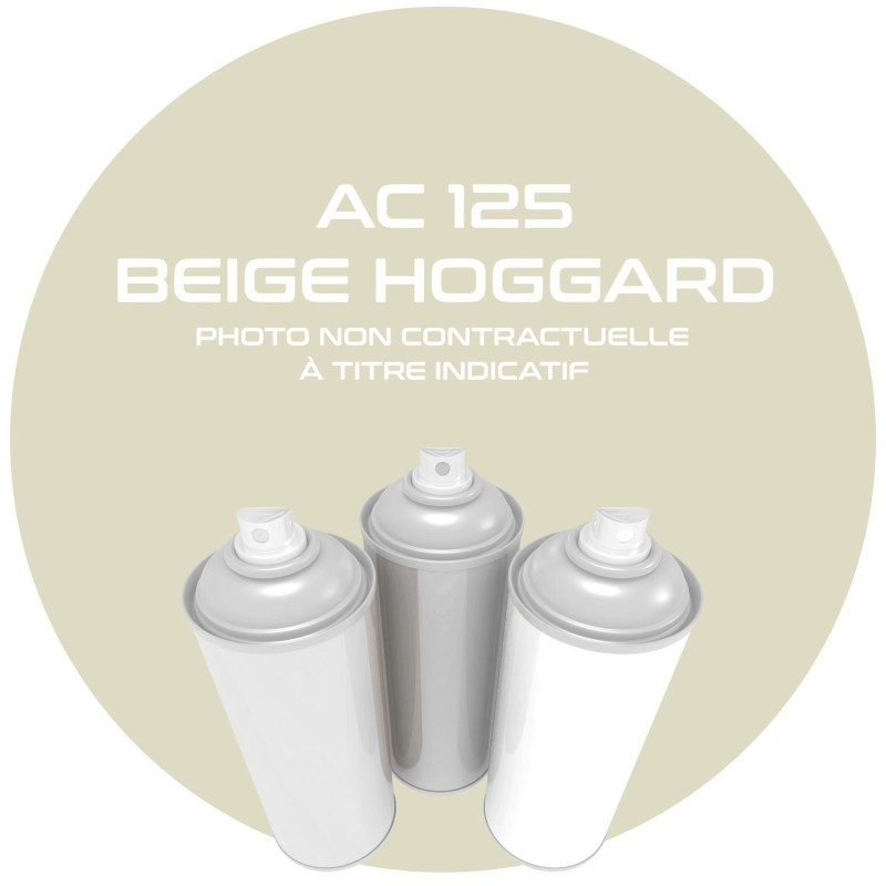 Aérosol 400 ML Beige Hoggard AC 125 pour Citroën MEHARI