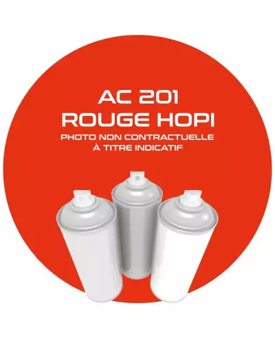 Spuitbus 400 ML Rood Hopi AC 201 voor Citroën MEHARI