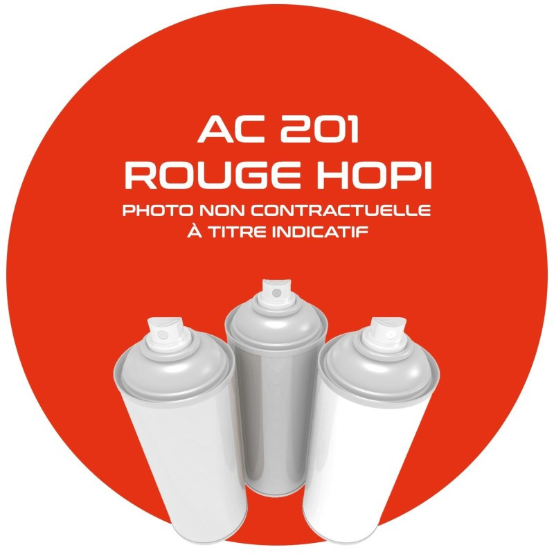 Aérosol 400 ML Rouge Hopi AC 201 pour Citroën MEHARI