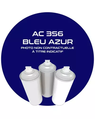Aerosol 400 ML Azure Blue AC 356 for Citroën Méhari