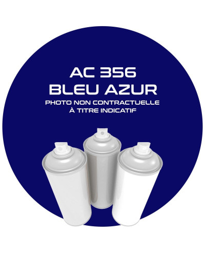 Aérosol 400 ML Bleu Azur AC 356 pour Citroën Méhari