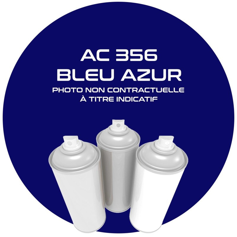 Aérosol 400 ML Bleu Azur AC 356 pour Citroën Méhari