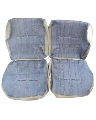 Peugeot 205 CJ Rear Seat Upholstery in Fabric and Imitation Leather