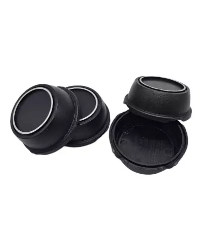 Set of 4 blank wheel centres for Peugeot 106 and Peugeot 205 Rallye