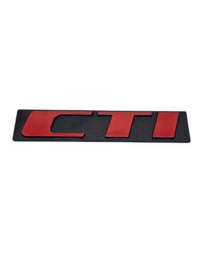 Monogramme de Coffre CTI Rouge