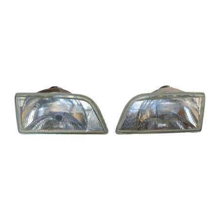 Pair of white headlights for Citroën AX / AX Sport / AX GTI