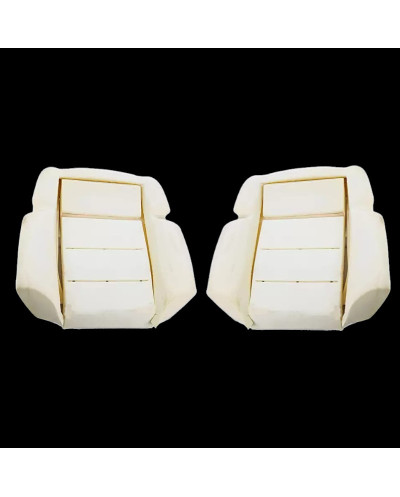 Set of 2 foams Full Backrest Front Peugeot 205 GTI CTI Rallye XS