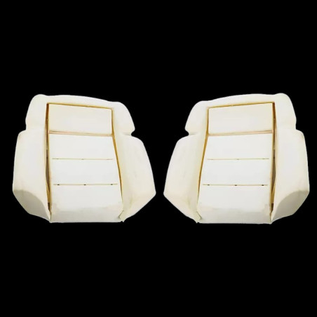 Set of 2 foams Full Backrest Front Peugeot 205 GTI CTI Rallye XS