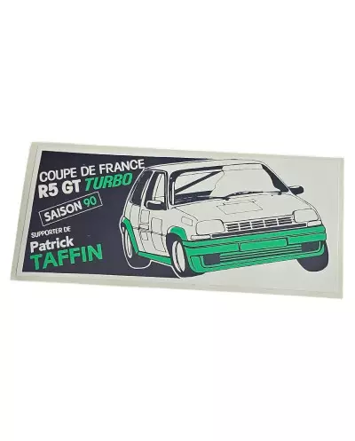 Adesivi Renault 5 GT Turbo Patrick Taffin