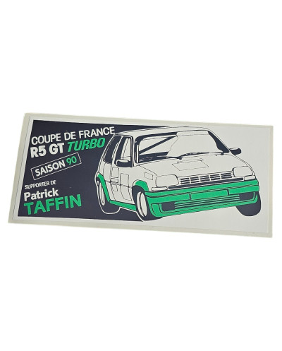 Autocolantes Renault 5 GT Turbo Patrick Taffin Coupe de France