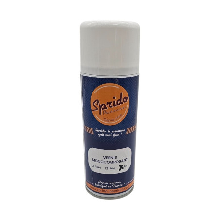 Eencomponent vernis spuitbus mat 400 ML