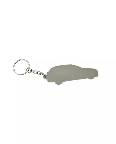 Porte clé BMW E36 Touring grise en pvc