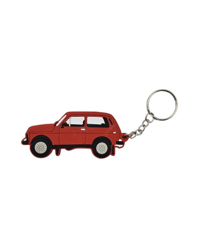 Porte clé LADA NIVA rouge