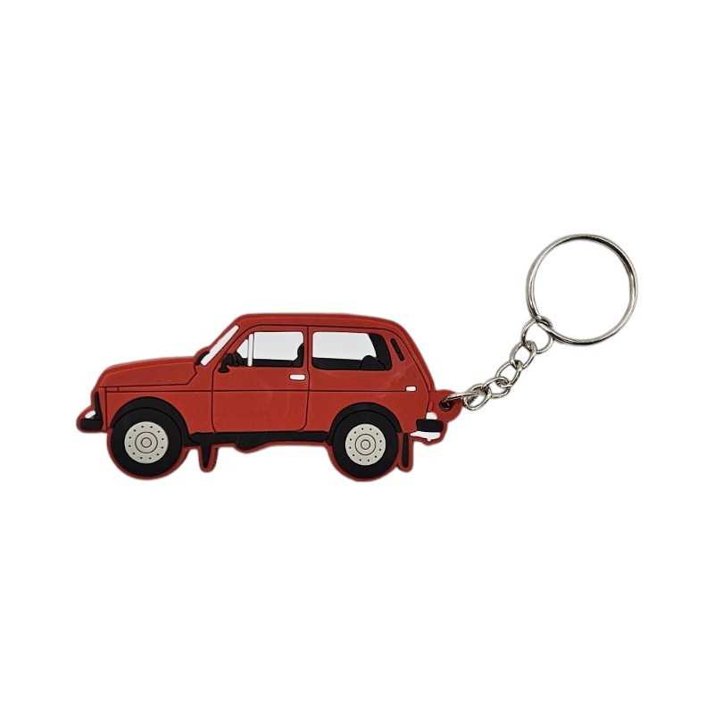 Porte clé LADA NIVA rouge