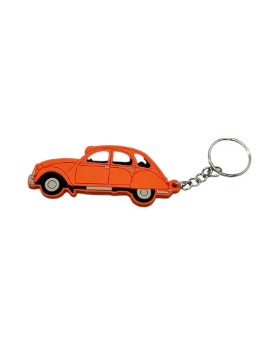 Llavero Citroën 2CV naranja