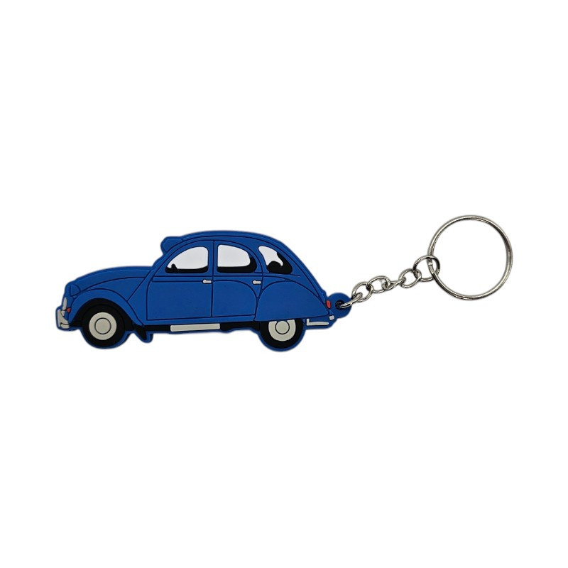 Porte clé CITROEN 2CV bleue