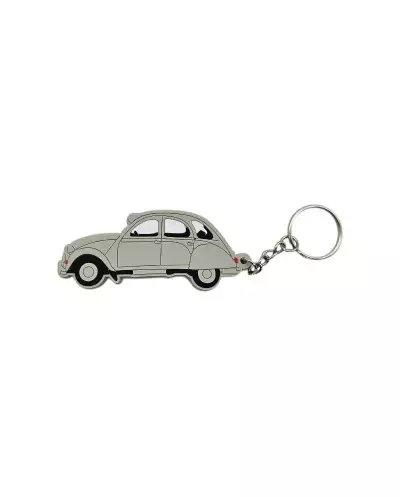 Porte clé CITROEN 2CV grise