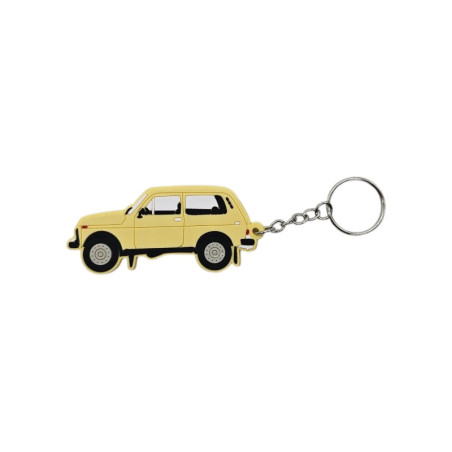 LADA NIVA keychain beige