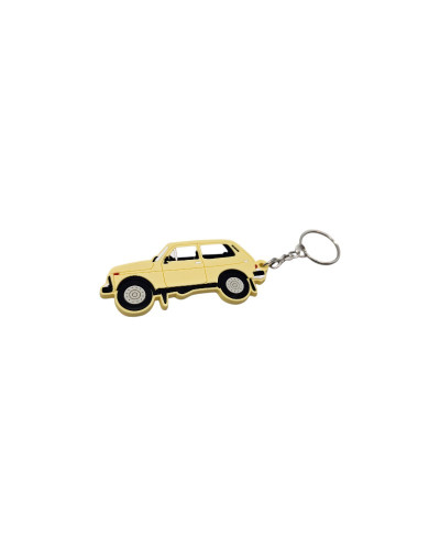 Porte clé LADA NIVA beige de bonne qualité