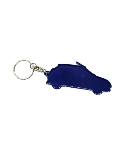 Porte clé Peugeot 106 Rallye phase 2 bleu en pvc