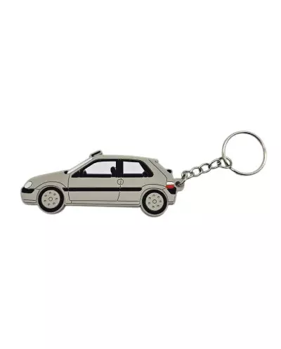 Portachiavi Citroën Saxo VTS fase 2 grigio
