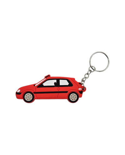 Citroën Saxo VTS phase 2 key ring red