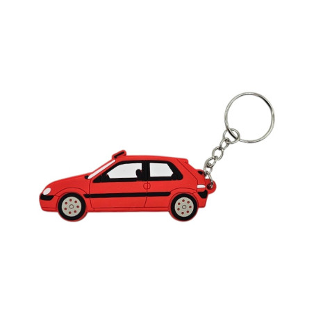 Citroën Saxo VTS phase 2 key ring red