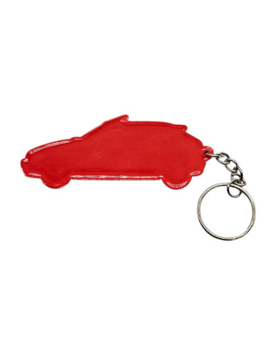 Porte clé Citroën ZX rouge en pvc