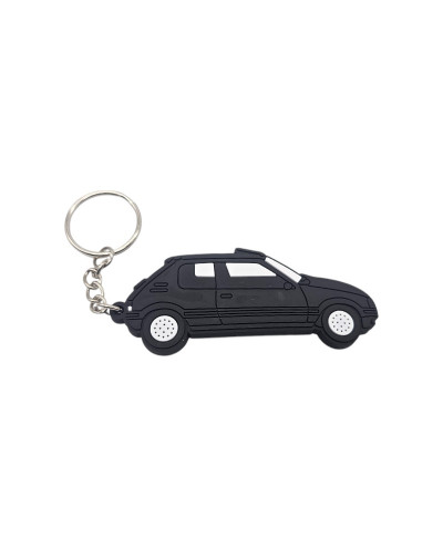 Porte clé Peugeot 205 GTI 1.6 noire