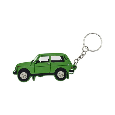 Green LADA NIVA Keychain