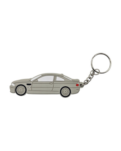 Porte clé BMW M3 E46 grise