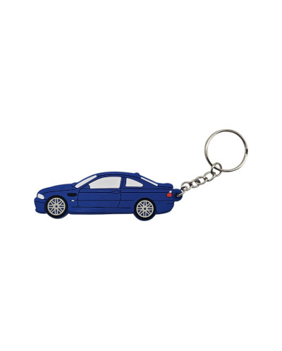 BMW M3 E46 Key Ring Blue