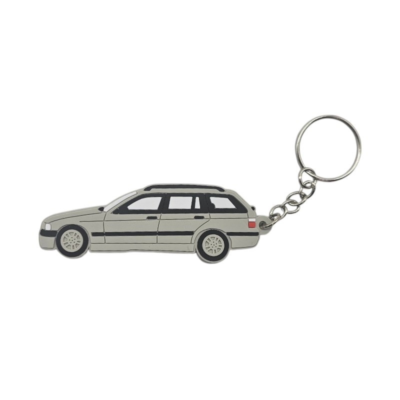 Porte clé BMW E36 Touring Gris