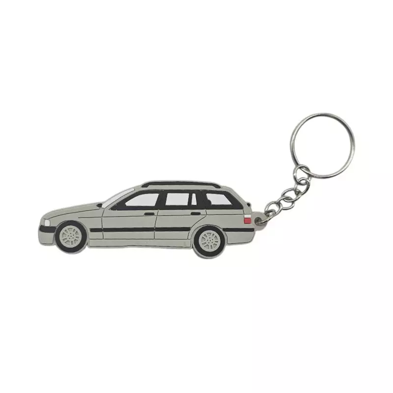 Porte clé BMW E36 Touring Gris