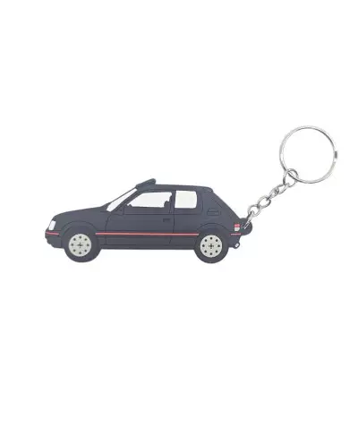 Peugeot 205 GTI 1.9 Black Keychain