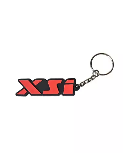 Llavero XSI para Peugeot 106 XSI negro y rojo