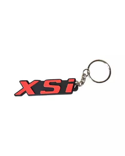 Portachiavi XSI in nero e rosso per Peugeot 306 XSI