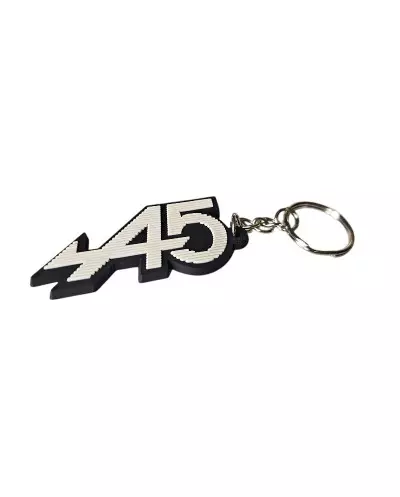 Magnifique porte clé A5 noir et blanc pour Renault 5 Alpine