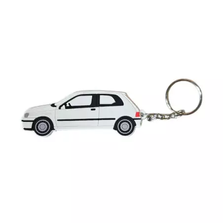 ルノー クリオ 16S / 16V キーホルダー ホワイト