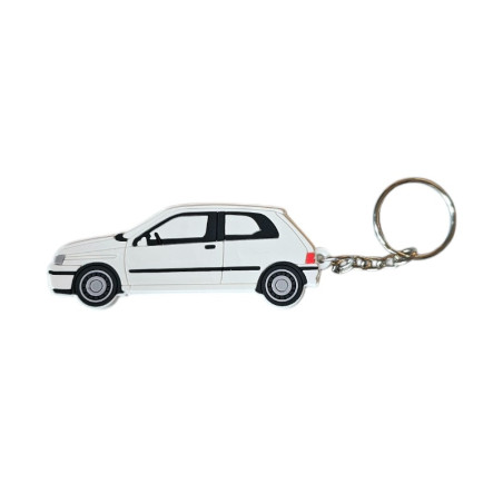 Llavero Renault Clio 16S / 16V blanco