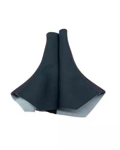 ギアレバーゲイター ブラックステッチ レッド ルノー クリオ 16S/16V