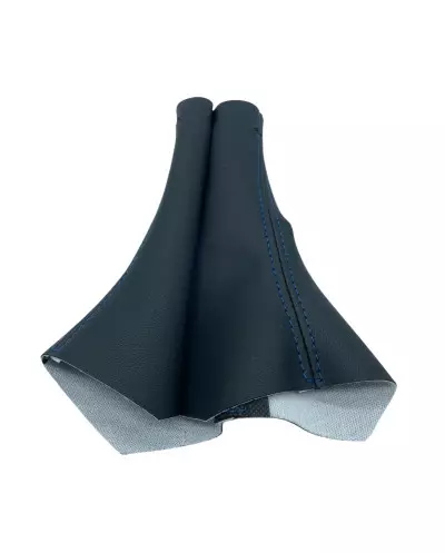 Soufflet de levier de vitesse noir couture bleue pour Renault Clio Williams / 16S / 16V