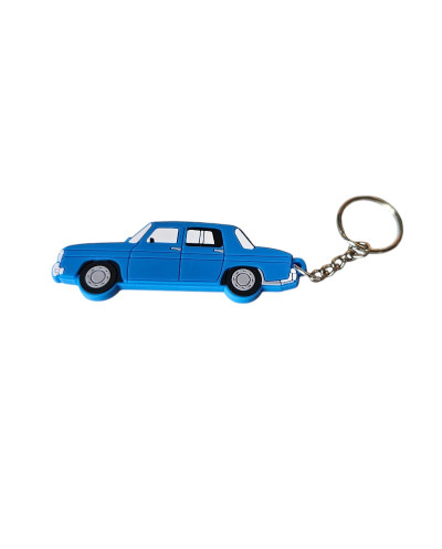 Joli Porte clé Renault 8 bleue