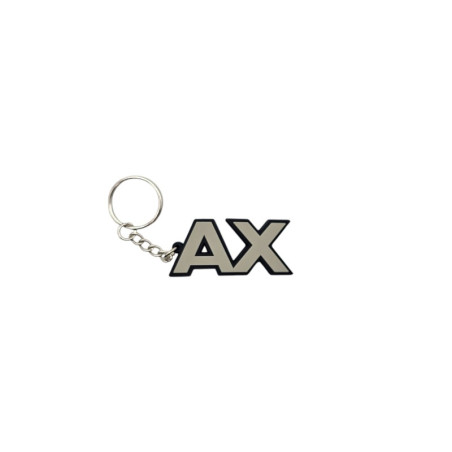 Citroën AX logo keyring