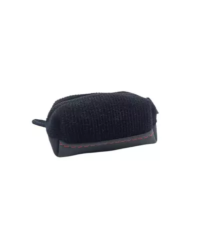 Monedero de tela acanalada negra para Peugeot 205 Rallye / 106 / 309