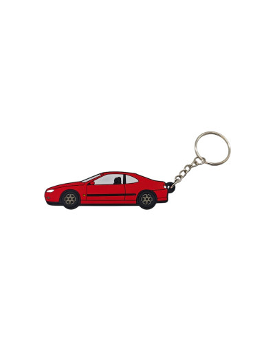 Peugeot 406 coupé keychain red